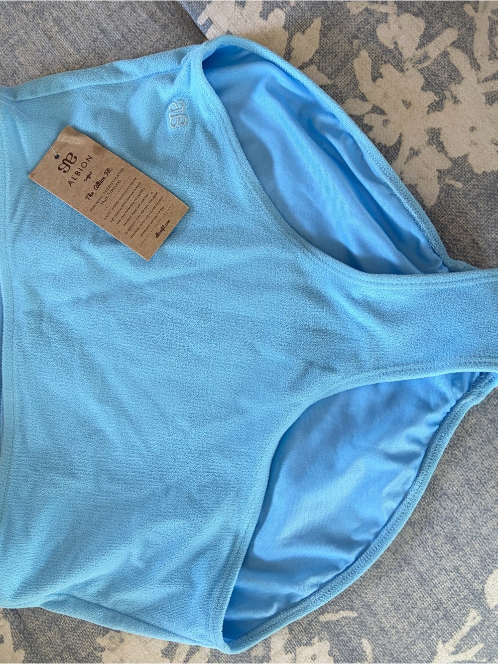 Albion Fit Women's Light Blue Swim Bottoms